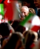 Il Presidente della Repubblica Carlo Azeglio Ciampi, al termine della sua visita a Piacenza.