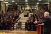 Il Presidente Ciampi, durante il suo intervento all'Auditorium della Libera Universit&#224; di Kore