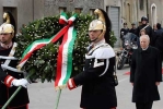 Il Presidente Ciampi rende omaggio al Monumento in memoria dei Caduti della Grande Guerra