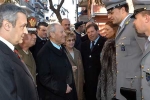 Il Presidente Ciampi con la moglie Franca, il Ministro dell'Economia e delle Finanze Domenico Siniscalco, il Comandante Generale della Guardia di Finanza Roberto Speciale ed i familiari del Finanziere Daniele Zoccola, in occasione della cerimonia di scoprimento del Busto al Finanziere