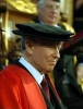 Il Presidente Ciampi, allo Sheldonian Theatre dove ha ricevuto la Laurea in Diritto civile.