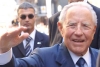 Il Presidente Ciampi al suo arrivo, nella citt&#224; abruzzese