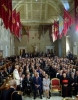 Il Presidente durante il suo intervento, nell'Aula Giulio Cesare in Campidoglio, in occasione del conferimento della cittadinanza onoraria