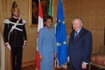 Il Presidente Ciampi con la Signora Michaelle Jean, Governatore del Canada