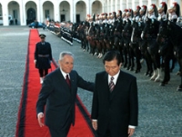 Visita di Stato del Presidente della Repubblica della Corea del Sud e della Signora Kim Dae Jung - Roma, 2-3 marzo 2000