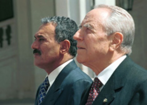 Visita ufficiale del Presidente della Repubblica dello Yemen, S.E. il Signor Ali Abdullah Saleh - Roma, 5 aprile 2000