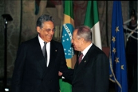 Incontro e successiva colazione in onore del Presidente della Repubblica Federativa del Brasile e della Signora Cardoso - Roma, 19 novembre 1999 