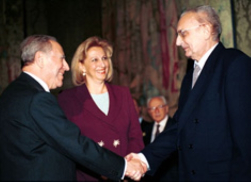 Incontro e successiva colazione in onore del Presidente della Repubblica di Croazia, S.E. il Signor Franjo Tudjman - Roma, 29 ottobre 1999