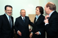 Visita alla Commissione e al Consiglio dell'Unione Europea. Bruxelles - 7 marzo 2000