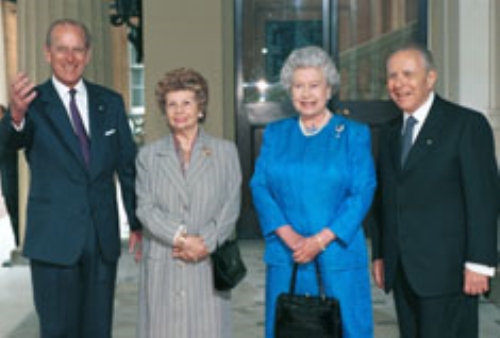Colazione offerta da S.M. Elisabetta II, Regina del Regno Unito di Gran Bretagna e Irlanda del Nord - Londra, 1° giugno 2000