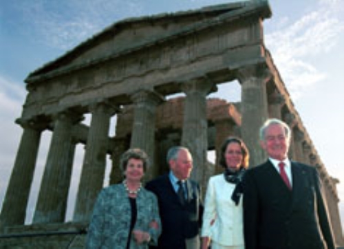 Visita del Presidente della Repubblica e della Signora Ciampi, unitamente al Presidente della Repubblica Federale di Germania e della Signora Rau ad Agrigento e Palermo. 8 e 9 giugno 2000.