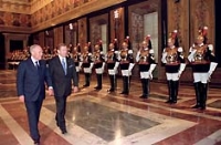 Visita di Stato del Presidente della Repubblica Ceca, Vaclav Havel. 3-7 aprile 2002