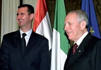 Visita ufficiale del Presidente della Repubblica Araba Siriana Bashar Al-Assad - 19 febbraio 2002
