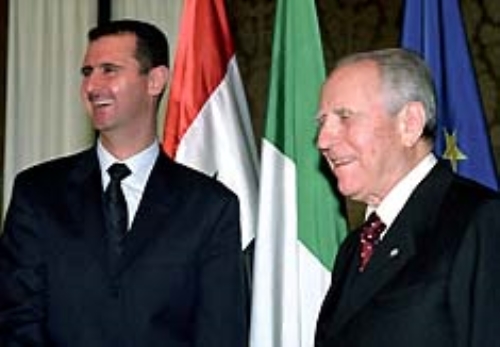 Visita ufficiale del Presidente della Repubblica Araba Siriana Bashar Al-Assad - 19 febbraio 2002