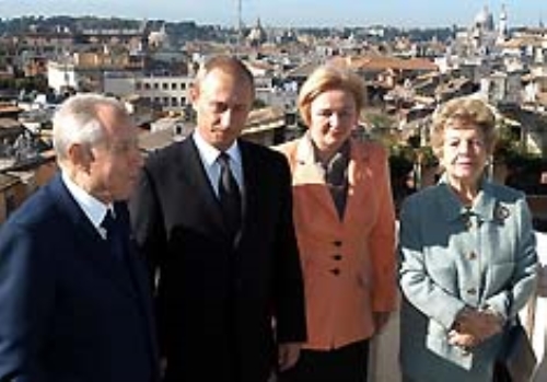 Visita di Stato in Italia del Presidente della Federazione Russa Vladimir Putin - Palazzo del Quirinale, 5 novembre 2003