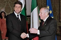 Visita ufficiale del Presidente della Repubblica di Bulgaria, Georgi Parvanov - 25 novembre 2003