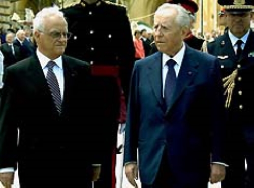 Visita di Stato del Presidente della Repubblica Carlo Azeglio Ciampi nella Repubblica di Malta - La Valletta, 19-20 maggio 2005