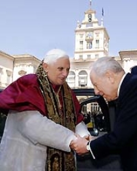 Visita Ufficiale di Sua Santit&#224; Benedetto XVI - Palazzo del Quirinale, 24 giugno 2005