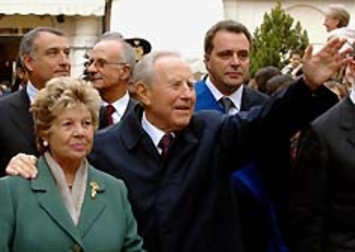 Visita del Presidente della Repubblica Carlo Azeglio Ciampi alla citt&#224; di Rieti - 8 novembre 2005