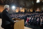 Il Presidente della Repubblica, Sergio Mattarella, 