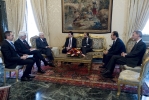 Il Presidente Sergio Mattarella con i Gruppi "Partito Democratico" 