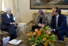 Il Presidente Sergio Mattarella con il Gruppo Misto del Senato 