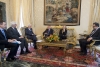 Il Presidente Sergio Mattarella con il Gruppo “Liberi e Uguali” 