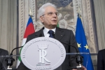 Il Presidente Sergio Mattarella al termine delle consultazioni del 12 e 13 aprile