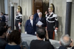 Il Segretario Generale della Presidenza della Repubblica Ugo Zampetti