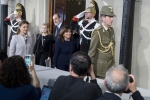 La sen. Maria Elisabetta Alberti Casellati, Presidente del Senato, al termine del colloquio con il Presidente Mattarella