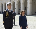 Il Presidente del Senato, Maria Elisabetta Alberti Casellati al suo arrivo al Quirinale