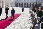 Il Presidente del Senato, Maria Elisabetta Alberti Casellati al suo arrivo al Quirinale