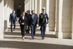 Il Presidente della Camera dei Deputati Roberto Fico al suo arrivo al Quirinale