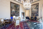 Il Presidente della Repubblica Sergio Mattarella nel 