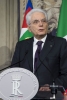 Il Presidente della Repubblica Sergio Mattarella al termine delle consultazioni del 7 maggio 