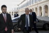 Il Presidente del Consiglio incaricato, dott. Carlo Cottarelli, al suo arrivo al Quirinale