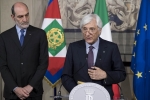 Il Segretario Generale della Presidenza della Repubblica, Ugo Zampetti annuncia 