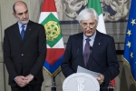 Il Segretario Generale della Presidenza della Repubblica, Ugo Zampetti, annuncia il 