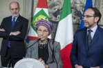 Il Gruppo Misto del Senato della Repubblica in occasione delle consultazioni