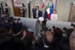  La delegazione del "Movimento 5 Stelle" in occasione delle consultazioni 