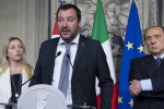 La delegazione di "Fratelli d'Italia", "Forza Italia - 