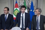 La delegazione del "Partito Democratico" in occasione delle consultazioni