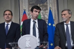 La delegazione del "Partito Democratico" in occasione delle consultazioni