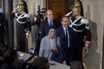 La delegazione del Gruppo Misto del Senato della Repubblica in occasione delle consultazioni