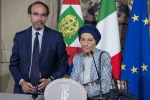 La delegazione del Gruppo Misto del Senato della Repubblica in occasione delle consultazioni