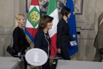 Il Presidente del Senato della Repubblica, Maria Elisabetta Alberti Casellati, 