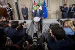Il Prof. Giuseppe Conte nel corso delle dichiarazioni in occasione del conferimento dell’incarico