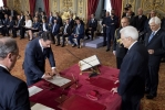 Il Presidente della Repubblica Sergio Mattarella 