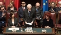 Messaggio del Presidente della Repubblica Sergio Mattarella al Parlamento nel giorno del giuramento