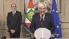 Il Segretario Generale della Presidenza della Repubblica Ugo Zampetti annuncia il conferimento dell'incarico di formare il Governo al dott. Carlo Cottarelli